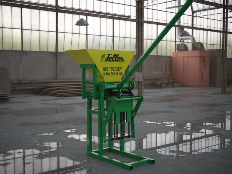 Ручной станок для кирпича