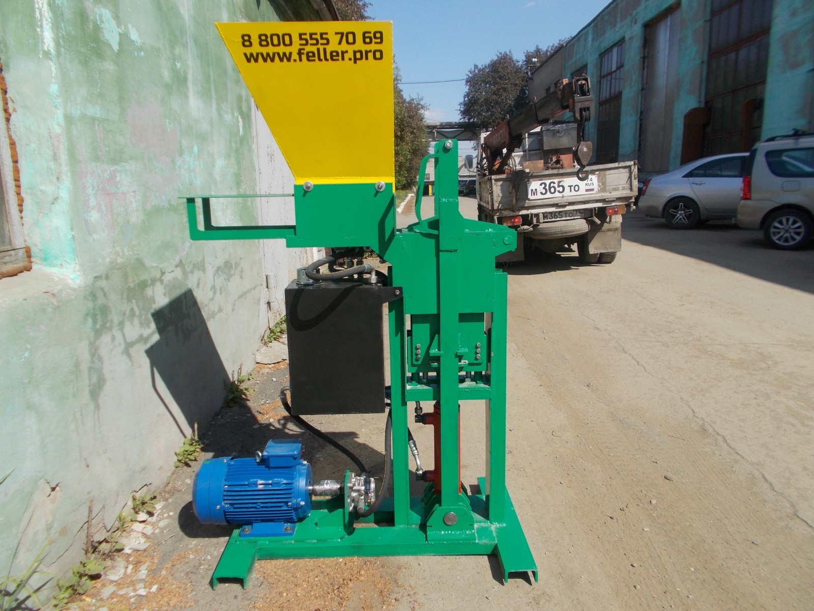 Станок для производства лего кирпича