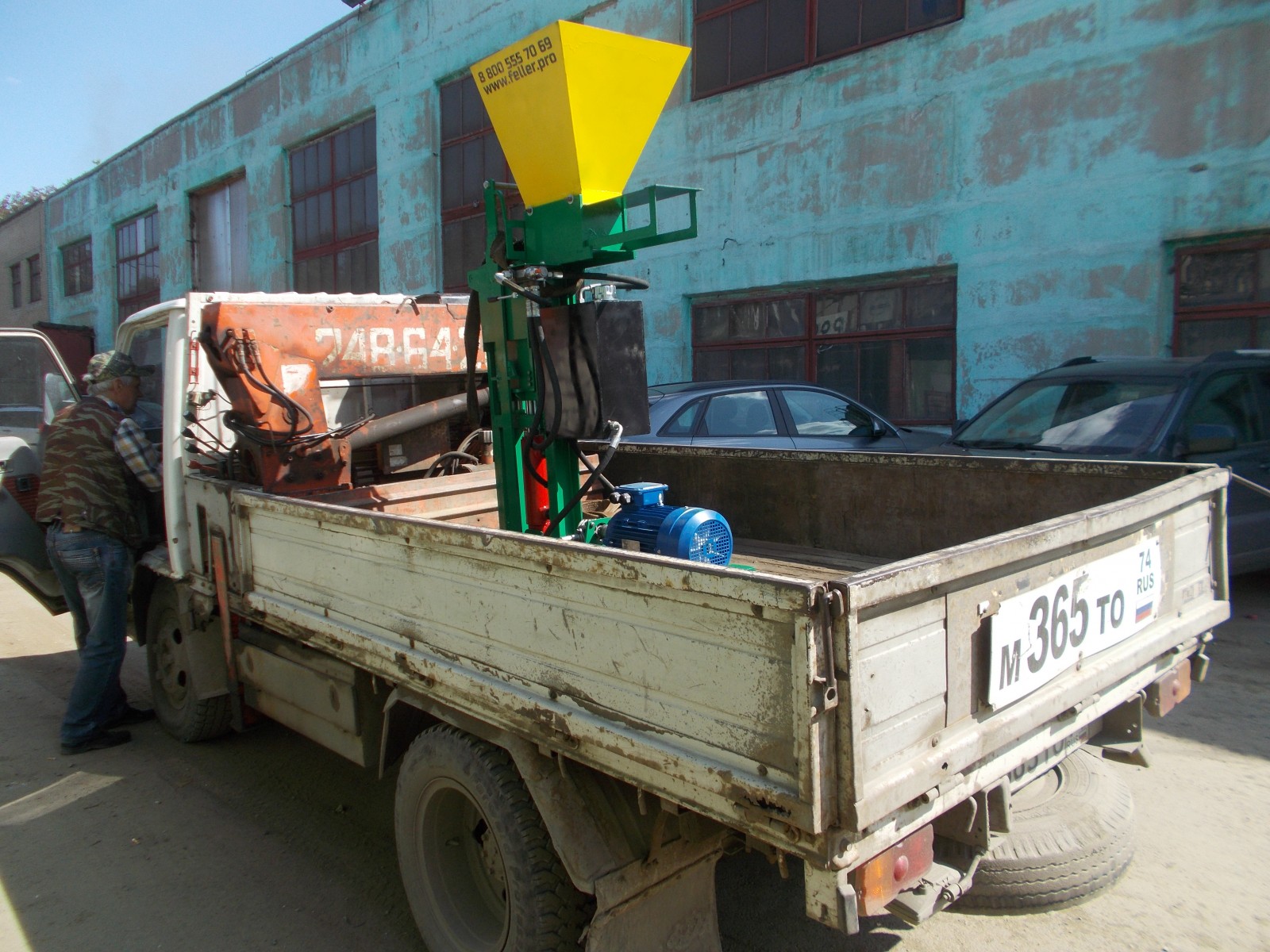 Отгузка станка для кирпича