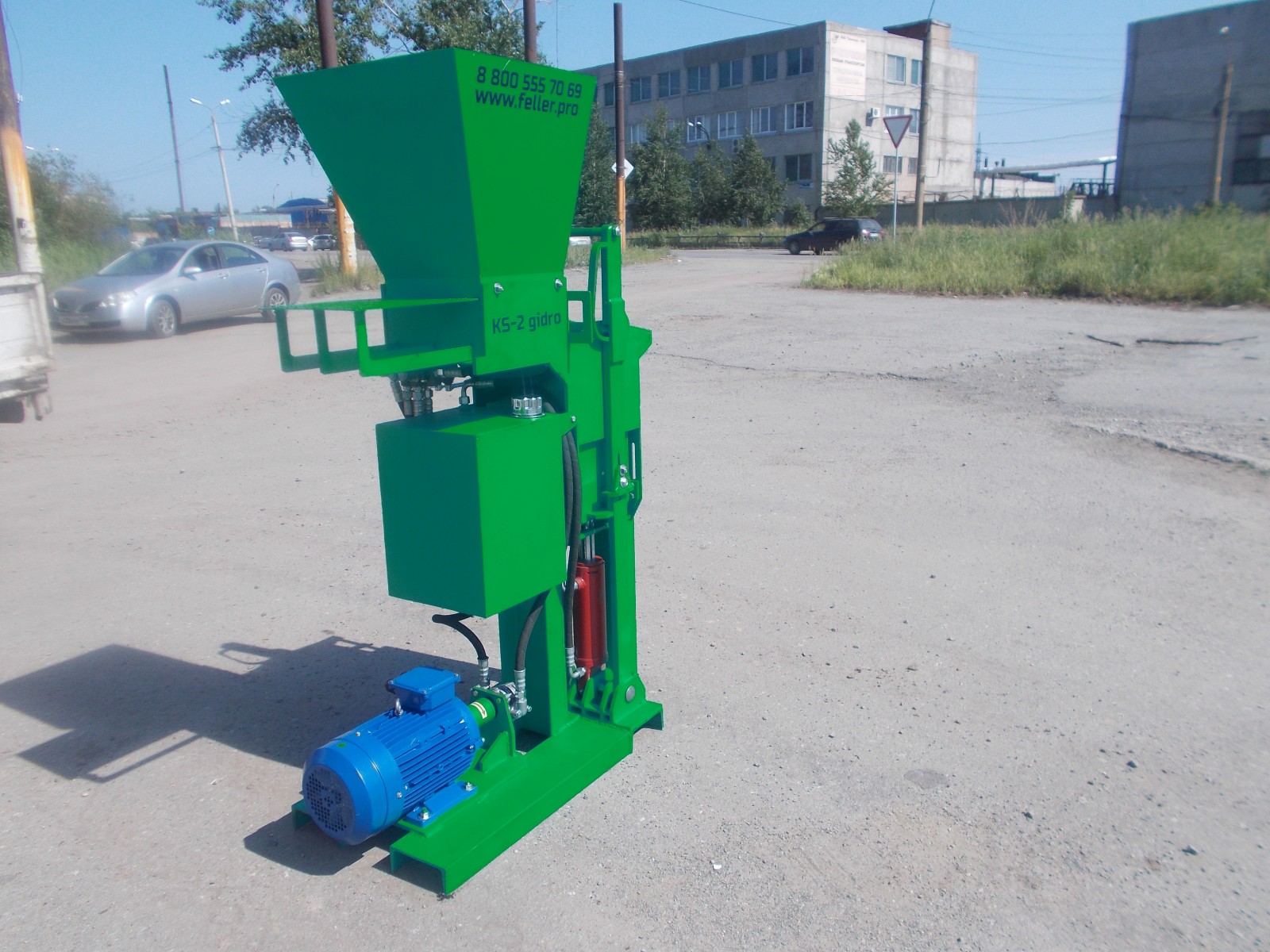 Бюджетный кирпичный станок лего