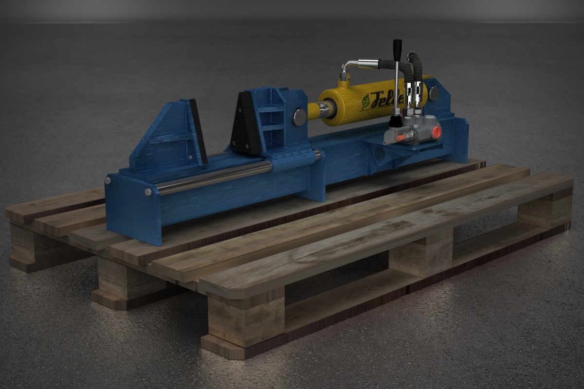 Пресс для гибки лопастей винтовых свай и шнека