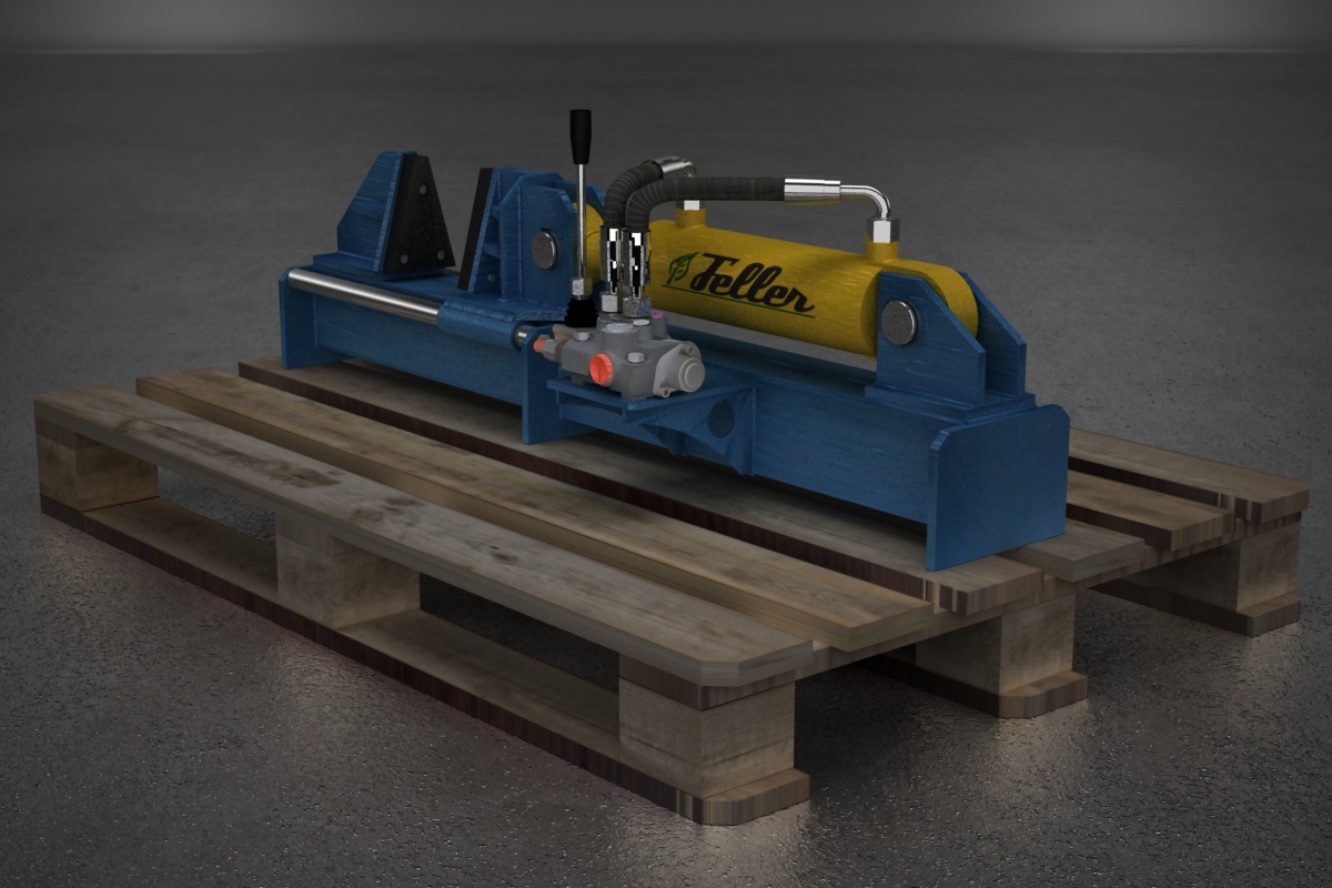 Станок для гибки винтовых свай